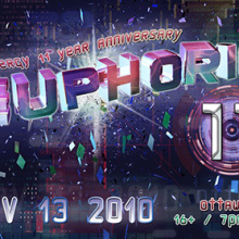 Euphoria 11 Flyer (Front)